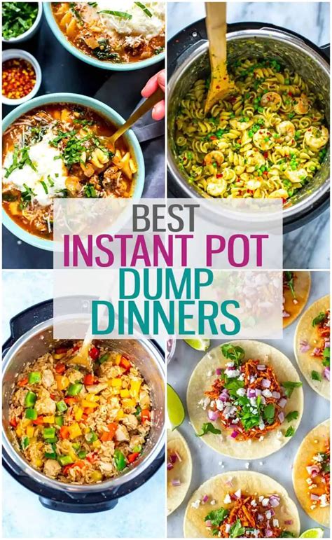 30 Easy Instant Pot ‘Dump and Go’ Recipes .